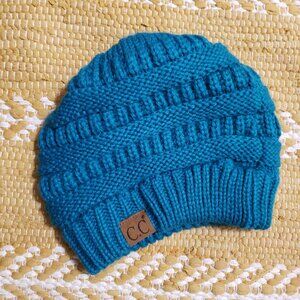 C.C. Brand Teal Beanie Knit Hat